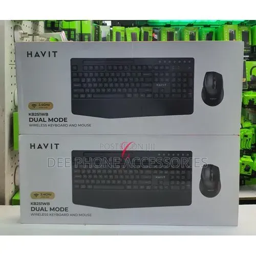 Havit KB251WB Wireless Keyboard & Mouse Combo - 1