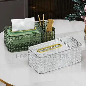 Spring Fitted Acrylic 3 Slot Serviette Holder - Green