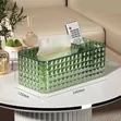 Spring Fitted Acrylic 3 Slot Serviette Holder - Green - 2