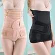 3-in-1 Postpartum Support Belt - Black - 1