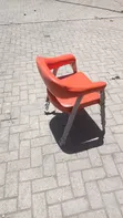Orange Modern Dining Chair - 2