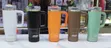 Insulated Travel Mug yenye Handle & Lid - 1