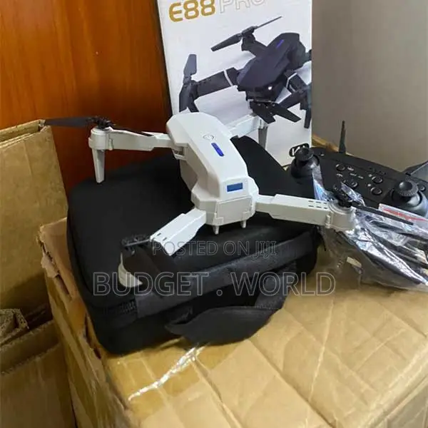 E99 Pro Foldable RC Quadcopter Drone with 4K Dual Camera - 1
