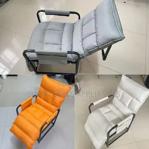 Reclining Sofa Bed Chairs - Orange, Grey, Beige