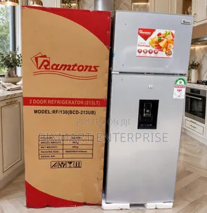 Friji ya Ramtons 213L yenye Water Dispenser