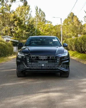 Audi Q8 2021 Nyeusi Matt