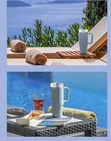 Insulated Travel Mug with Handle & Lid - 5