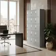 Kabati la Ofisi la Locker la Executive Lenye Milango 15 Linalofungwa - 2