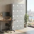 Kabati la Ofisi la Locker la Executive Lenye Milango 15 Linalofungwa - 3