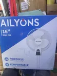 Ailyons 16 Inch White Wall Fan - 1