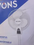 Ailyons 16 Inch White Wall Fan - 2