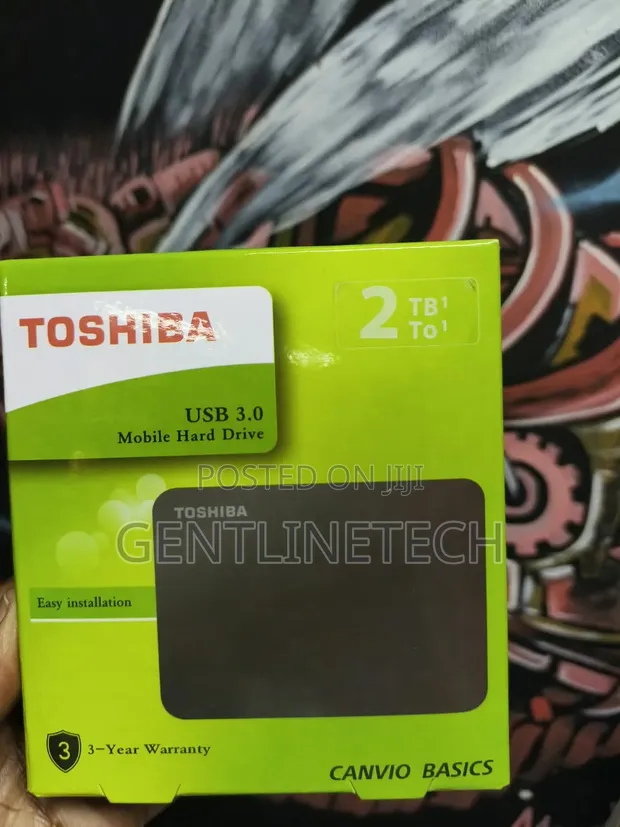 Toshiba Canvio Basics 2TB External HDD - 1