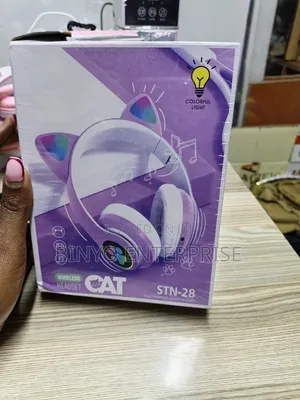 Kids Purple Wireless Headphones