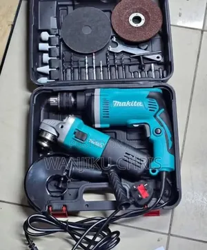Makita 2-in-1 Combo: Grinder & Drill