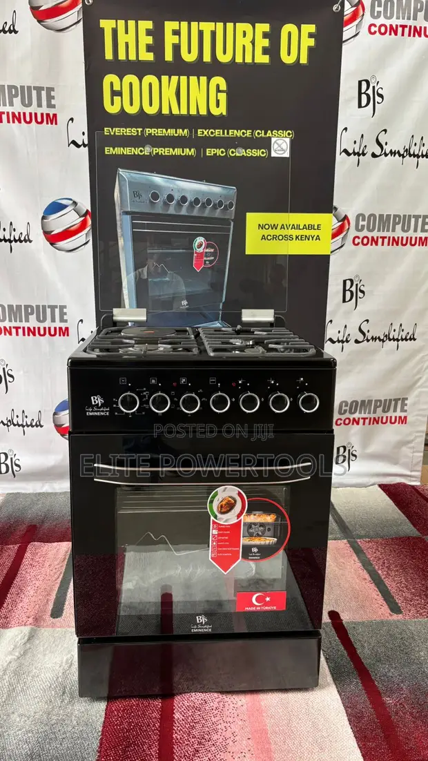 Cooker Premium 60x60 - 3 Gas + 1 Hotplate - 1