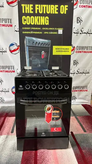 Cooker Premium 60x60 - 3 Gas + 1 Hotplate