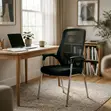 Ergonomic Mid Mesh-Back Guest Chair - 5