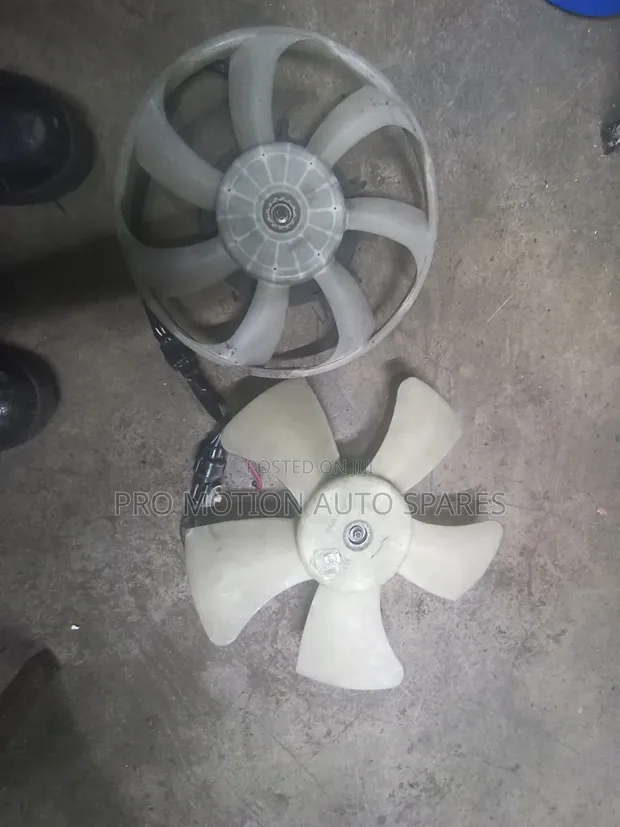 Toyota Denso Radiator Cooling Fans for Probox, Vitz, Passo, Corolla - 1