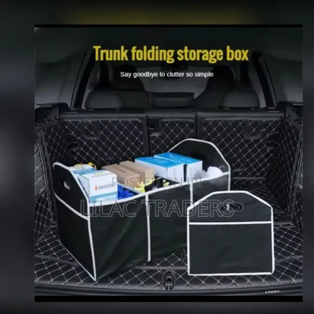 Brand New Portable Car Boot Organiser - 1