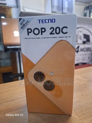 New Tecno Pop 20 64GB Black