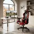 Home Office Gaming Chair - Reclining High Backrest Leather - 3