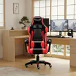 Home Office Gaming Chair - Reclining High Backrest Leather - 4