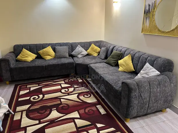 L-Shape Sofa Set - Used - 1