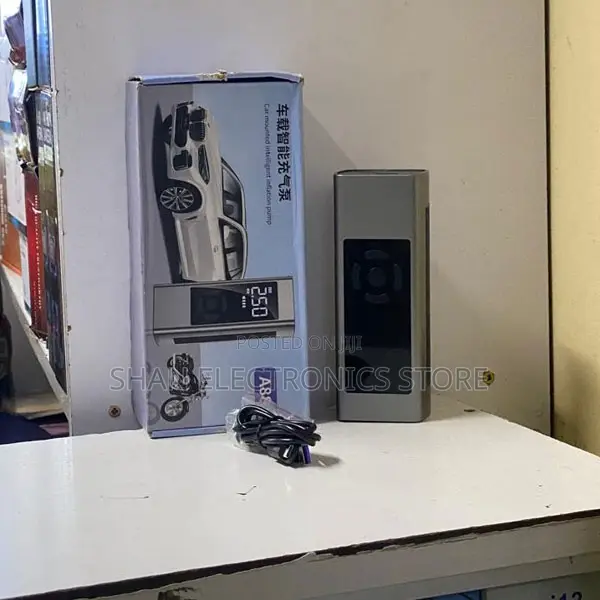 A88 Portable Tyre Inflator with Light and Display - 1