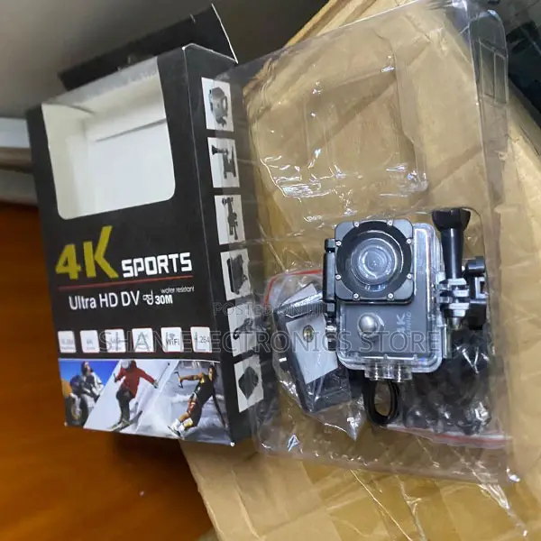4K Ultra HD Helmet Camera with WiFi & LCD - 1