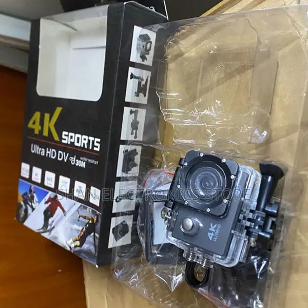 4K Action Camera yenye Loop Recording na WiFi - 1