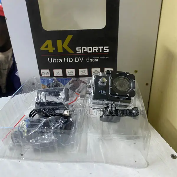 Brand New 4K WiFi Sports Camera with 2 Inch LCD - 1