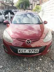 Mazda Demio 2013 Maroon - 1