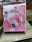 Pink Cat Ear Headphones - 2