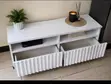 Executive TV Stand with Shelves - 1