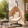 Luxury Hanging Egg Chair with Stand - 2