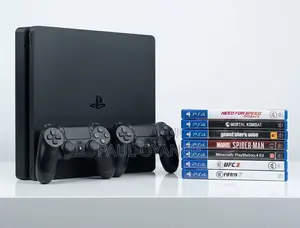 Used PS4 Slim 500GB/1TB with 2 Controllers & 7 Games