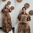 Women's Top & Skirt Set - Free Size - 2