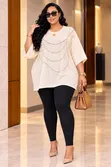 Clavis Fashion Hub Koti la Pamba la Wanawake - 3