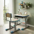 Kids Study Desk and Reclining Chair Set - 2