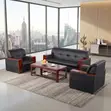 High Executive 5-Seater Leather Sofa Set - 3
