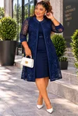 Women's Dress with Rays Cover-Up - 4