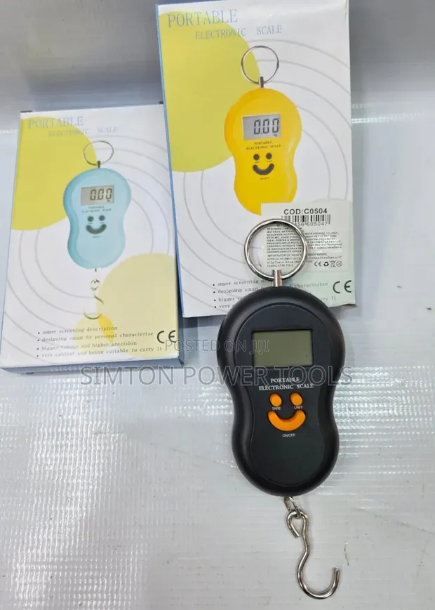 Kiwango cha Elektroniki cha Kubebeka (Hadi 50kg) - 1