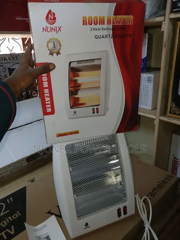 Nunix Quartz Portable Electric Room Heater 800W NH-02 - 1