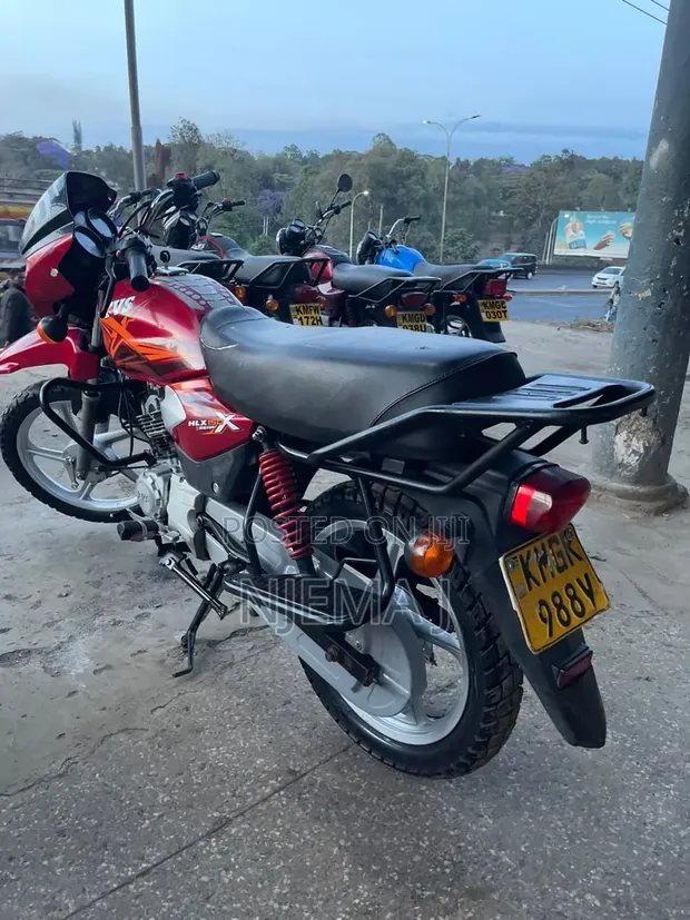 TVS HLX Plus ES 2025 Nyekundu - 1