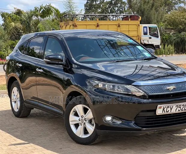 Toyota Harrier 2014 Nyeusi - 1