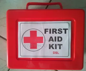 Red First Aid Kit Box - Brand New