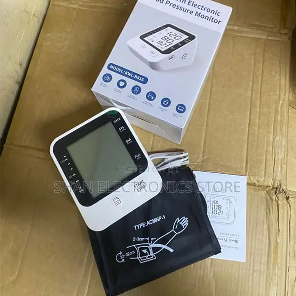 Ergonomic B816 Electronic Blood Pressure Monitor - 1