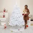 Frosty Alpine Spruce Christmas Tree (5ft/6ft) - 1