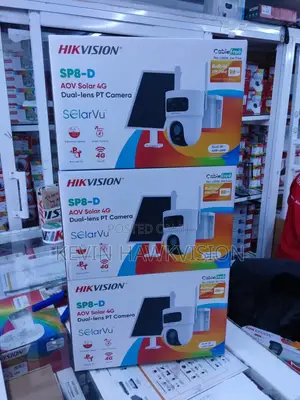 Hikvision 4+4MP Solar 4G PT Camera
