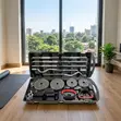 58KG Anti-Rust Chrome Weight Plates Set with Carry Case - 1